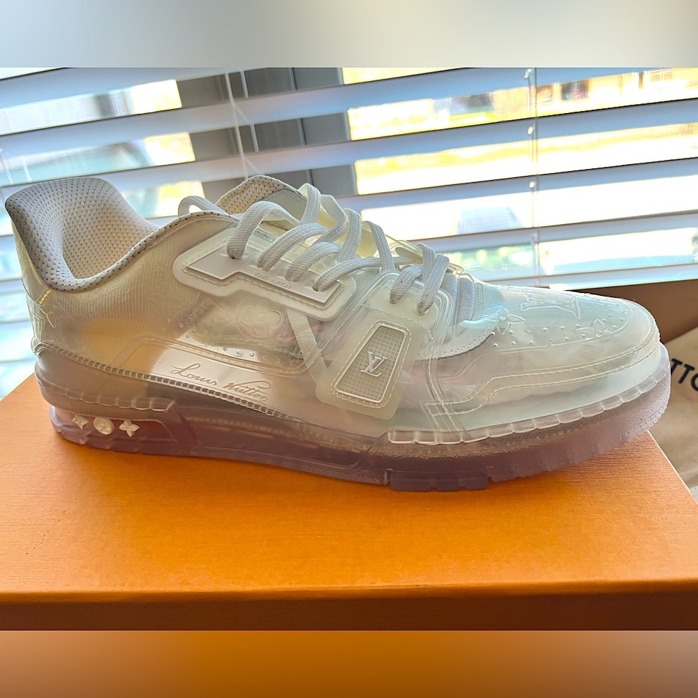 Louis Vuitton Virgil Trainer Sneaker transparent